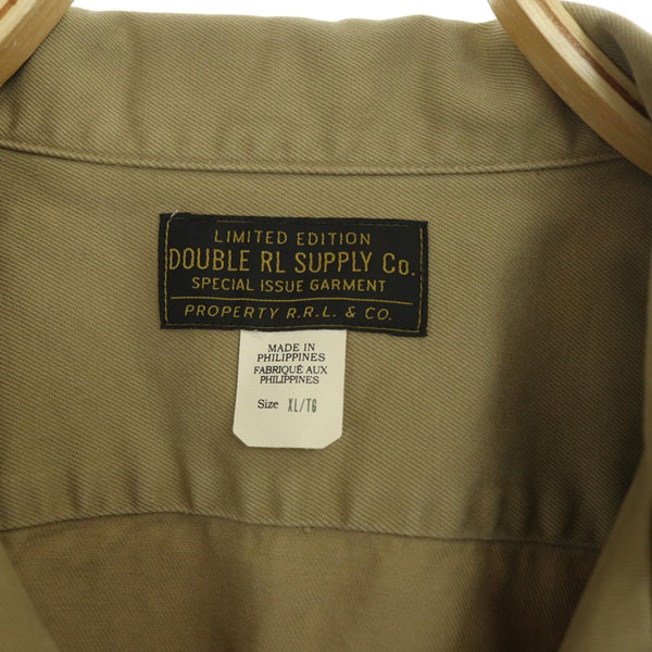 ダブルアールエル RRL ロンハーマン別注 チノコレクション半袖キャップ 