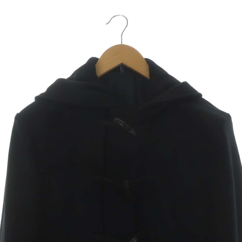 Dior homme フード付きダッフルコート ブラック 44 エディ期 DIOR HOMME - ディオールオム DIOR HOMME ダッフルコート 希少44の通販