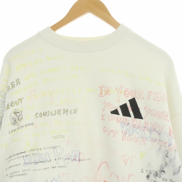 アディダス adidas SEASON5 yeezy 落書きデザインスウェット 