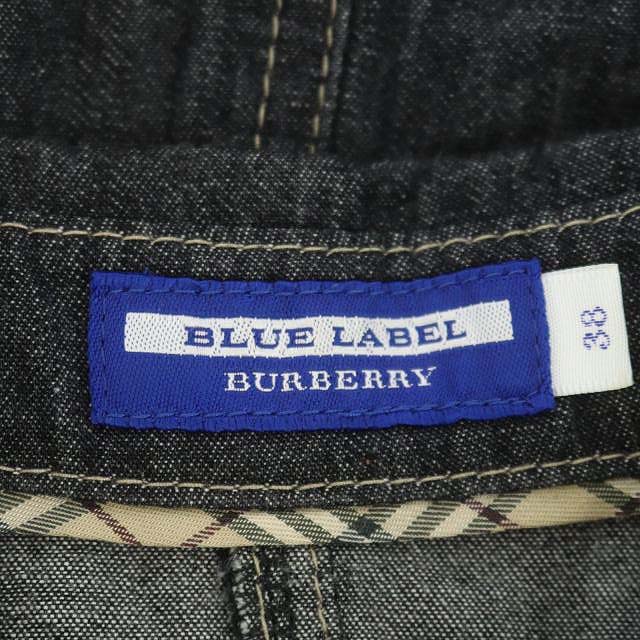 バーバリーブルーレーベル BURBERRY BLUE LABEL ノースリーブ デニム