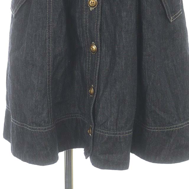 ✨新品タグ付き バーバリーブルーレーベル デニム ノースリーブワンピース 38 バーバリーブルーレーベル BURBERRY BLUE LABEL ノースリーブ