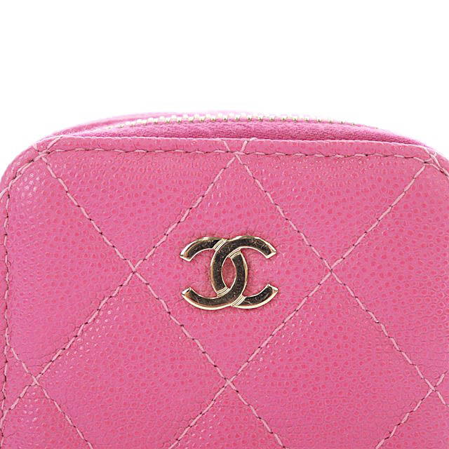 シャネル CHANEL キャビアスキン マトラッセ ジュエリーケース