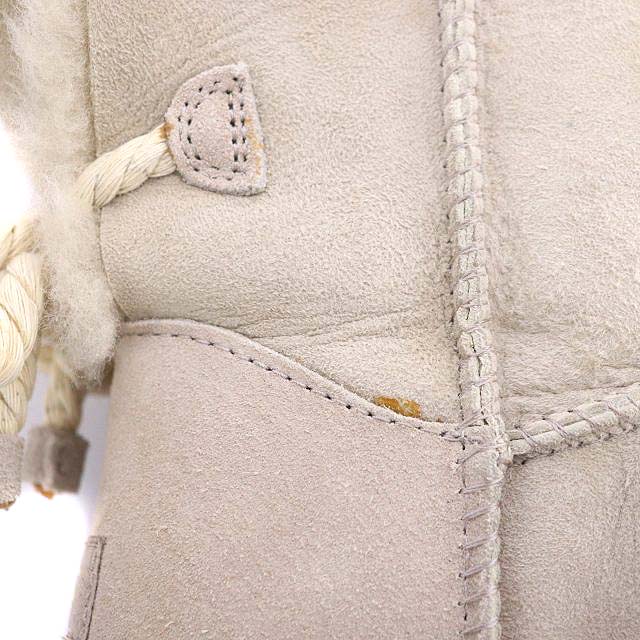 アグ UGG セリーヌ SELENE ムートンショートブーツ リボン USA6 23.0cm  