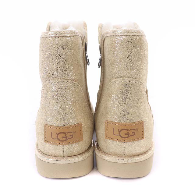 アグ UGG Abree Mini Stardust ムートンブーツ ショート USA5 22.0cm 