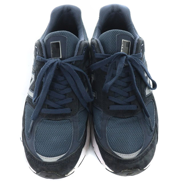 ニューバランス NEW BALANCE M990NV5 スニーカー ロゴ スエード 28.5cm 