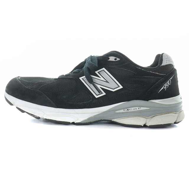 ニューバランス NEW BALANCE M990BS3 スニーカー ロゴ スエード 28.5cm