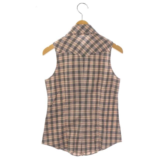 BURBERRYノバチェックノースリーブシャツ