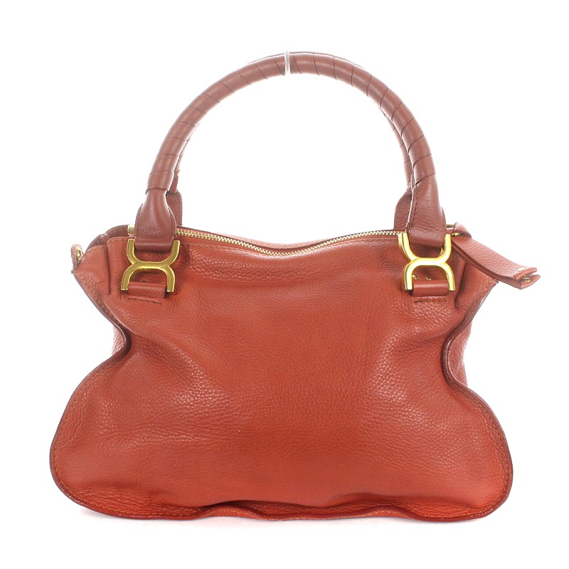 クロエ Chloe マーシーバッグ ショルダー ハンドバッグ レッド
