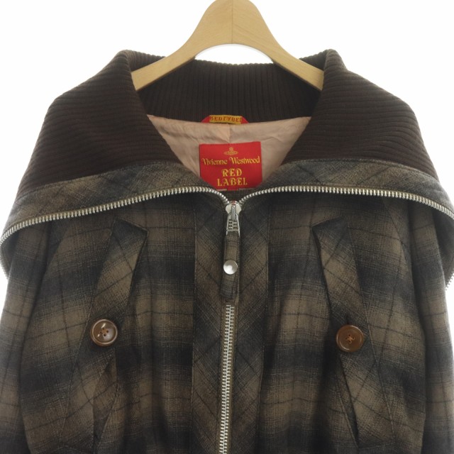 Vivienne Westwood redlabel チェックブルゾン 中古・古着通販】Vivienne Westwood RED LABEL (ヴィヴィアン