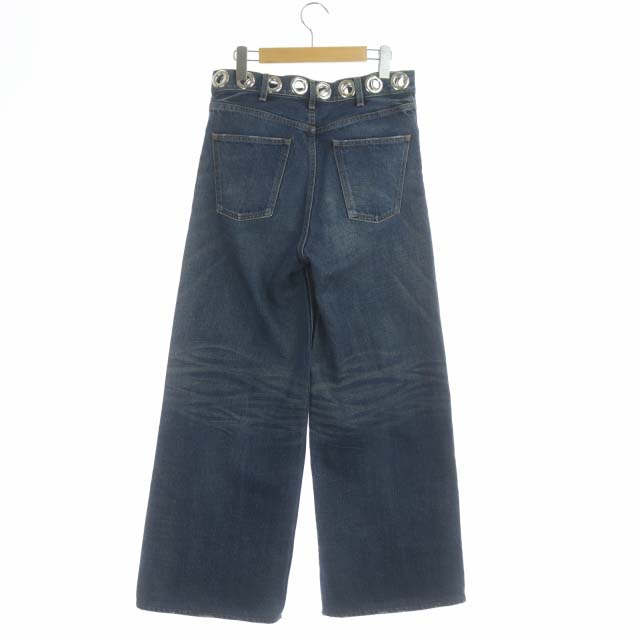 セリーヌ CELINE 22SS アイレット付き ミドルライズ フレアサーフ 