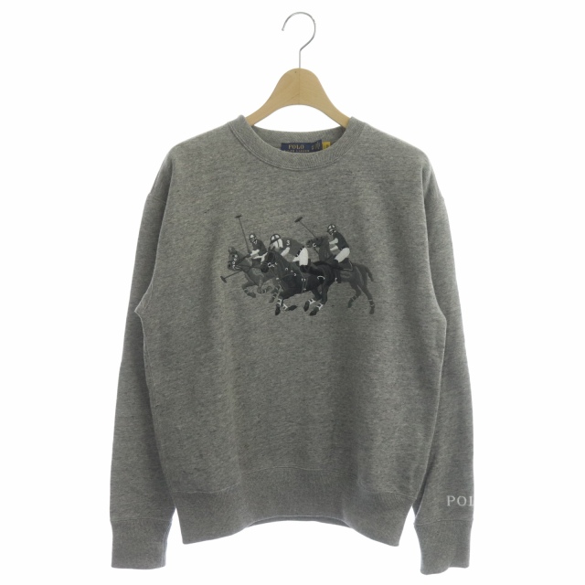 未使用品 ポロ ラルフローレン POLO RALPH LAUREN ロゴ刺繍 スウェット 