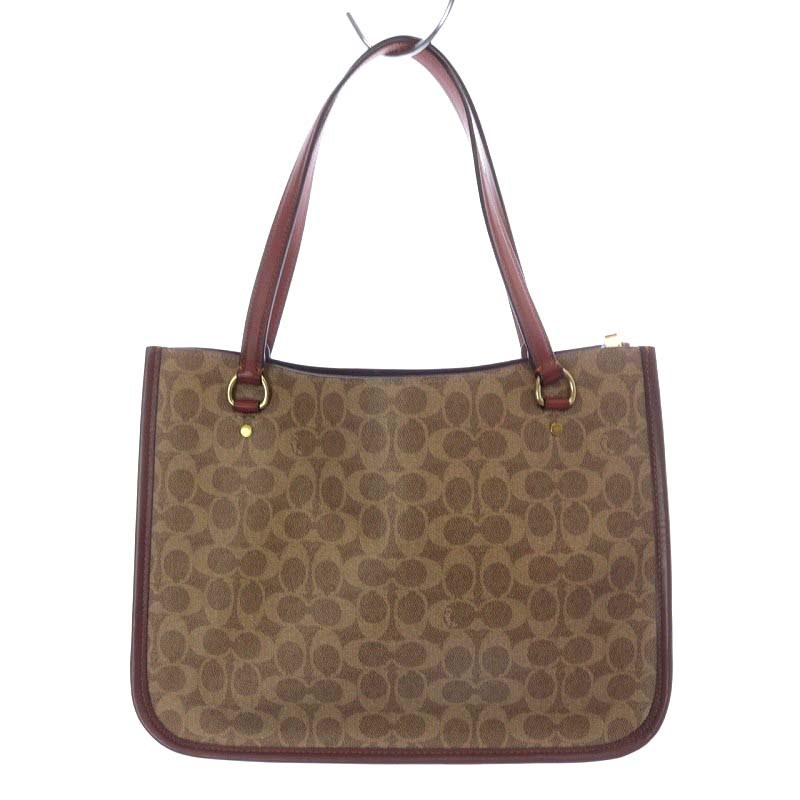 コーチ COACH タイラー キャリーオール シグネチャー トートバッグ 