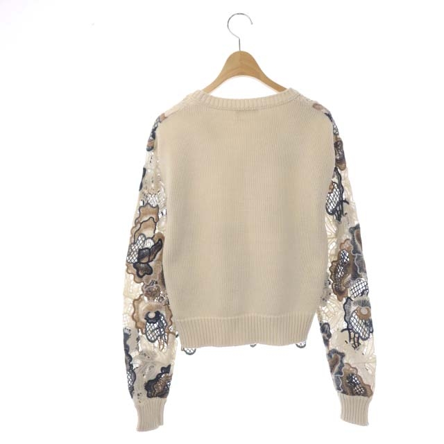 シーバイクロエ SEE BY CHLOE Floral Lace Sweater ニット セーター 