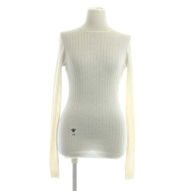 クリスチャンディオール Christian Dior Bee刺繍 カシミヤ シルク  