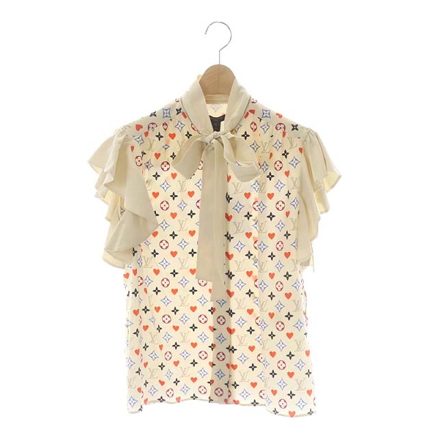 未使用品 ルイヴィトン LOUIS VUITTON モノグラム シャツ ブラウス 