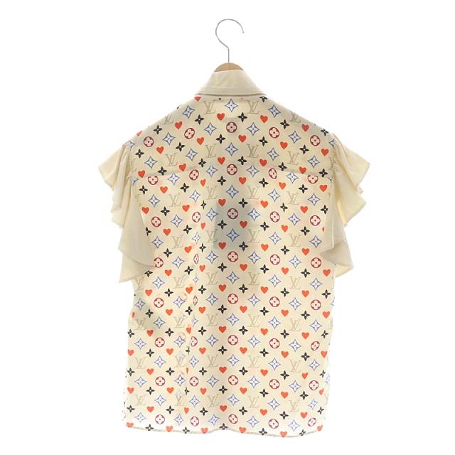 未使用品 ルイヴィトン LOUIS VUITTON モノグラム シャツ ブラウス 