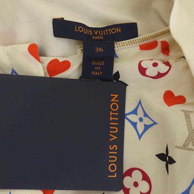 未使用品 ルイヴィトン LOUIS VUITTON モノグラム シャツ ブラウス 