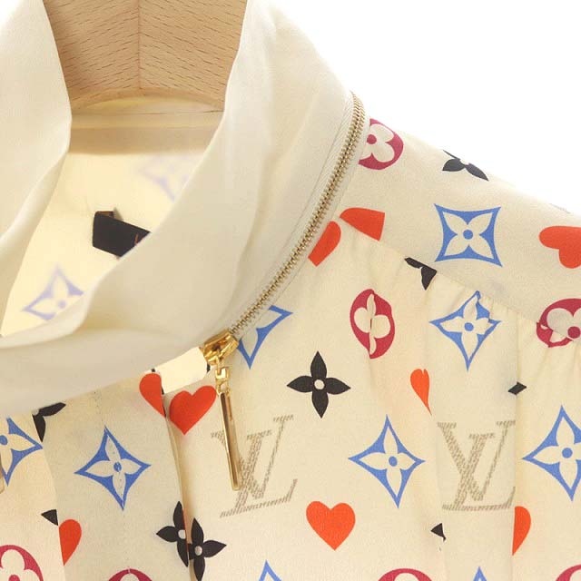 未使用品 ルイヴィトン LOUIS VUITTON モノグラム シャツ ブラウス 
