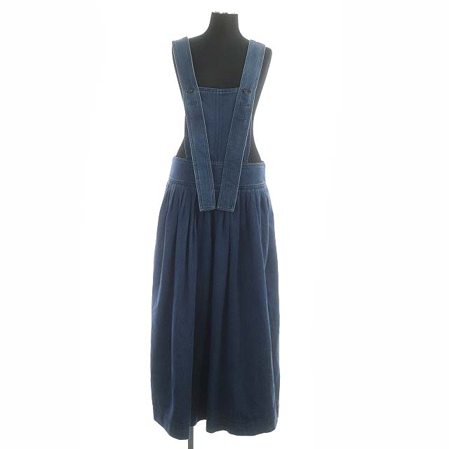 クロエ CHLOE PINAFORE DRESS ジャンパースカート ワンピース デニム 