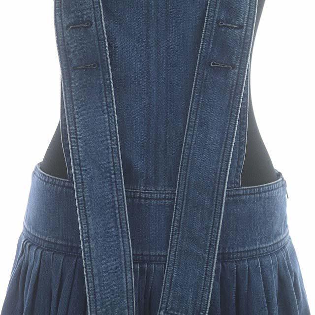 クロエ CHLOE PINAFORE DRESS ジャンパースカート ワンピース デニム 