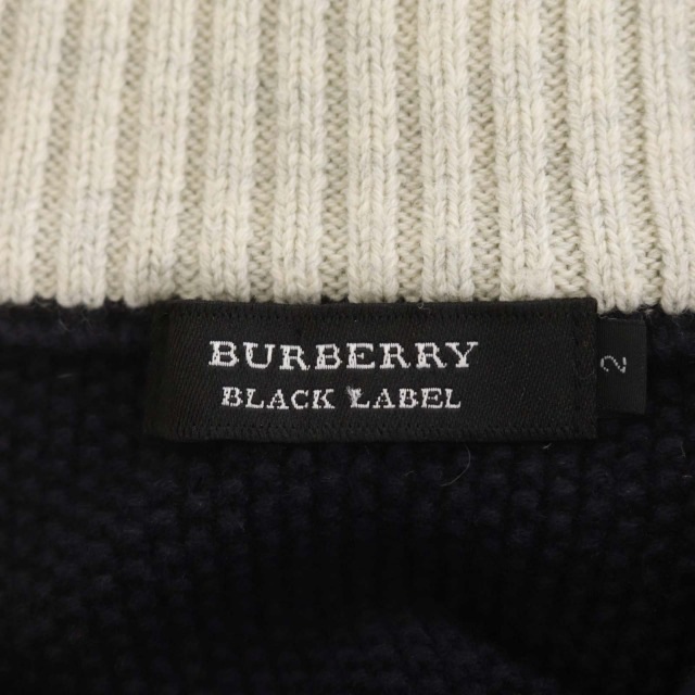 バーバリーブラックレーベル BURBERRY BLACK LABEL ニット ハイネック