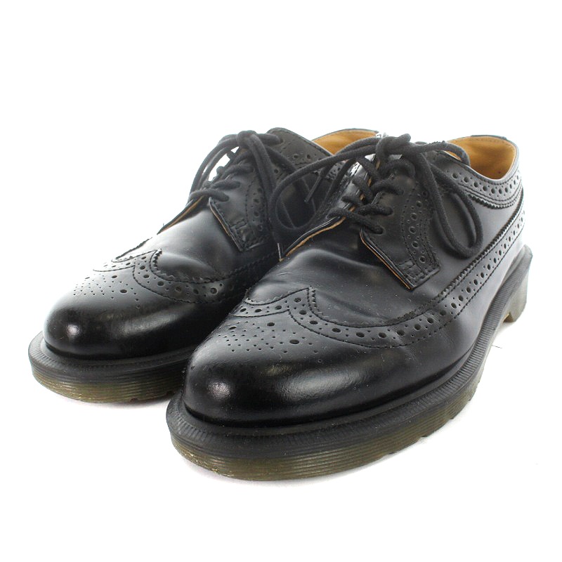 ドクターマーチン DR.MARTENS ブローグシューズ ウィングチップ レザー 