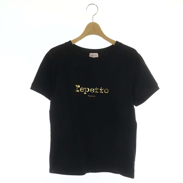 レペット Repetto Tシャツ カットソー ラウンドネック 半袖 ロゴ 近年 