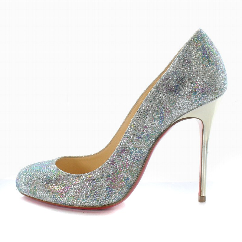 クリスチャンルブタン Christian louboutin FIFI 100 GLITTER SOLARIA  