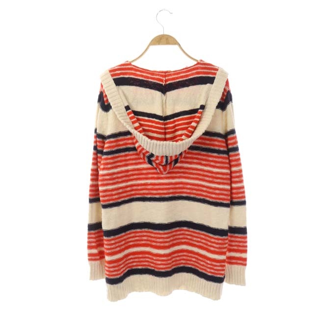 トリーバーチ TORY BURCH コットンマルチボーダーニットプルオーバー 
