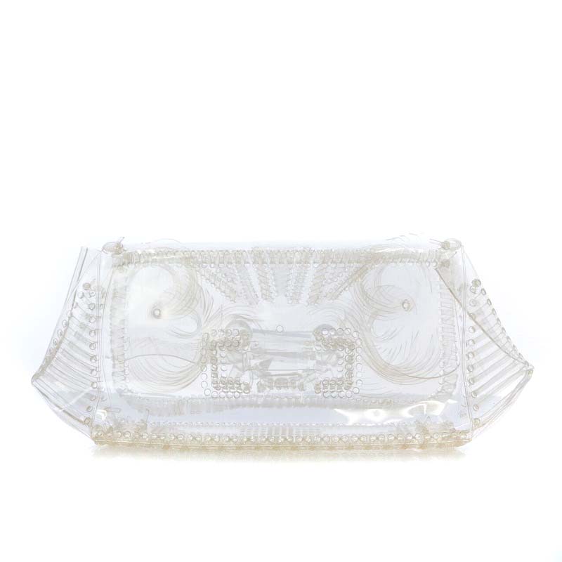 マメクロゴウチ Mame Kurogouchi Vinyl Chloride Clutch Bag クラッチ