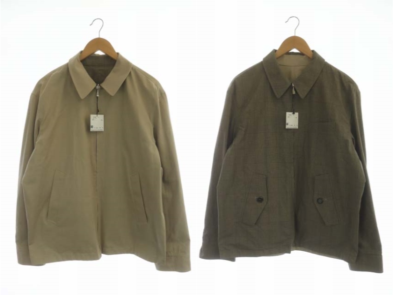 ダンヒル dunhill ジャケット ブルゾン リバーシブル ジップアップ 