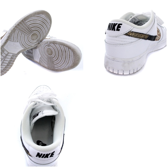 ナイキ NIKE 21SS WMNS Dunk Low SE White Animal Swoosh ウィメンズ