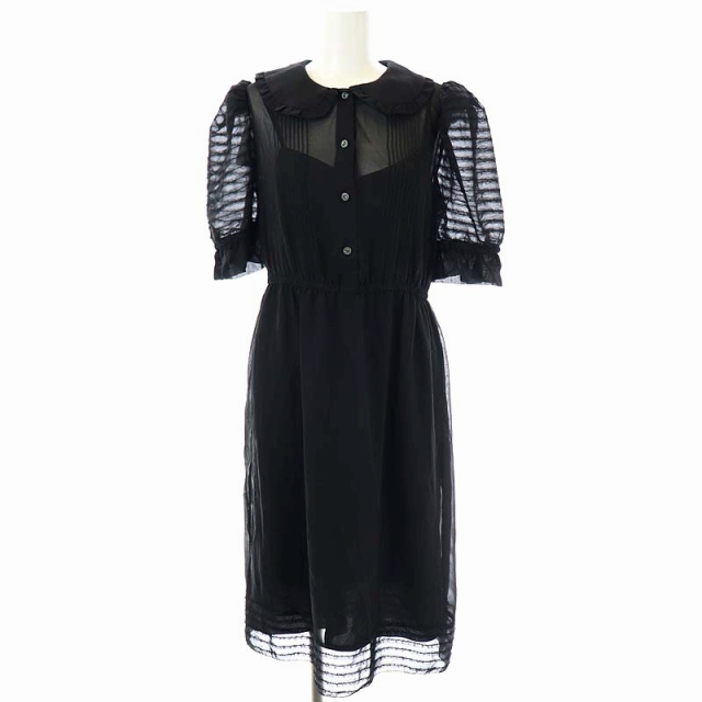 マークジェイコブス MARC JACOBS THE KAT DRESS パフスリーブ 