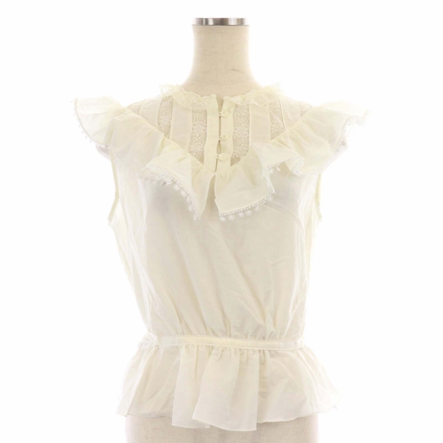 未使用品 マークジェイコブス MARC JACOBS THE VICTORIAN TOP ブラウス 