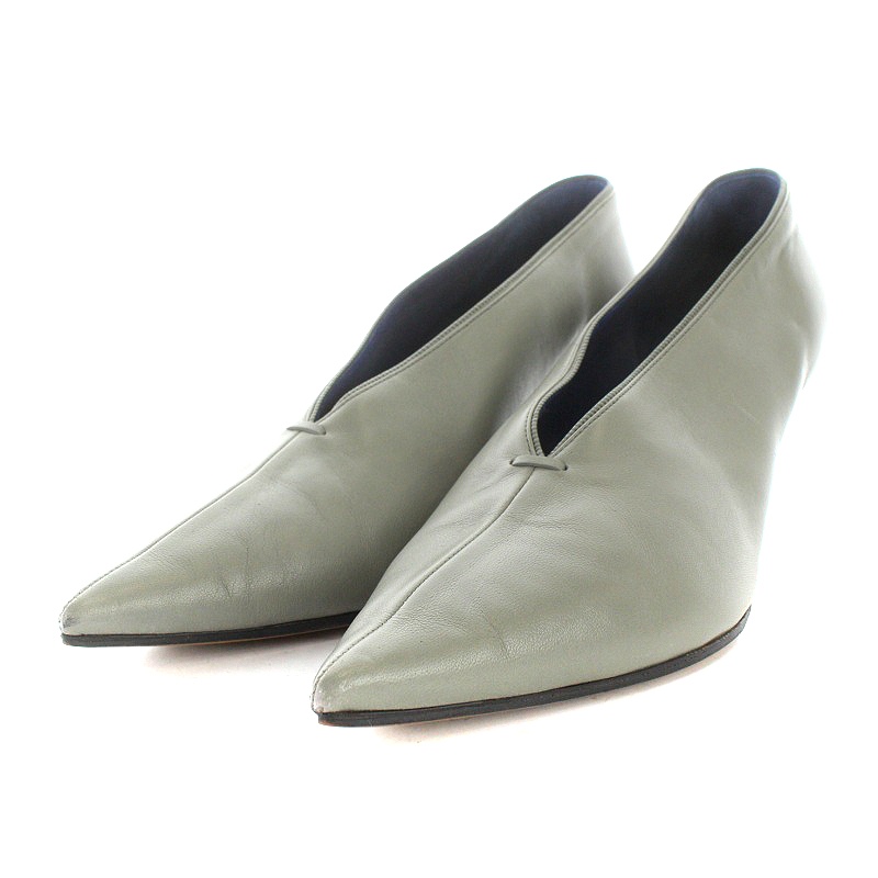 セリーヌ CELINE エッセンシャル Vネックパンプス フィービー期 ポイン 