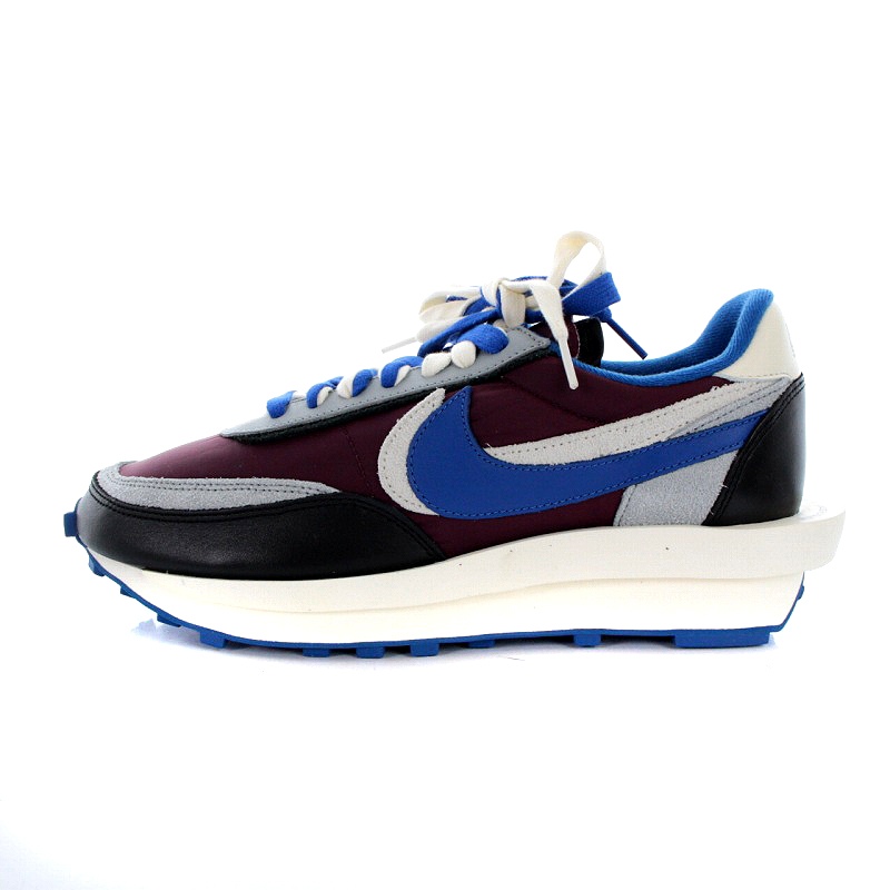 未使用品 ナイキ NIKE sacai UNDERCOVER LD Waffle Night Maroon and 