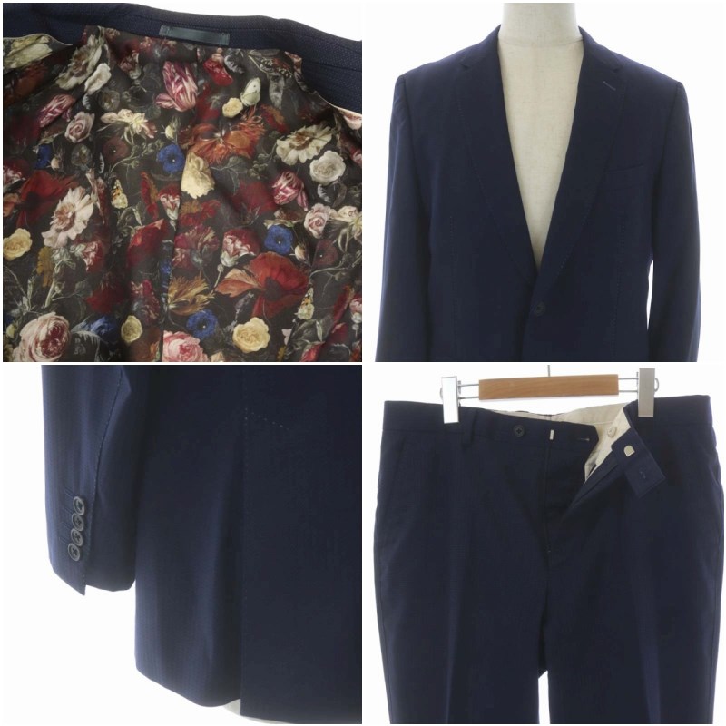 ポールスミス PAUL SMITH スーツ セットアップ 上下 ロロピアーナ生地  