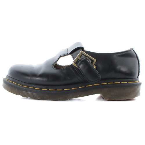 ドクターマーチン DR.MARTENS POLLEY Tバーシューズ レザー UK4 23cm 