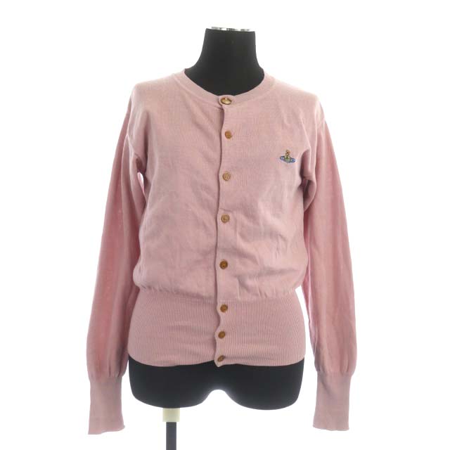 ヴィヴィアンウエストウッド Vivienne Westwood ロゴ刺繍 カーディガン  