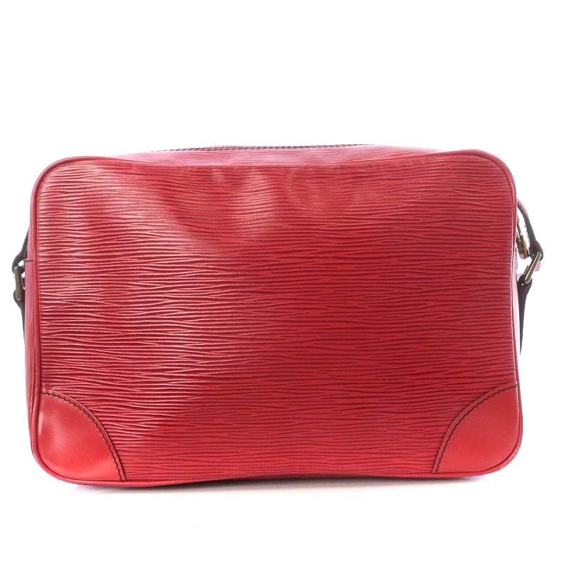 ルイヴィトン エピ トロカデロ24 レッド ショルダーバッグ ゴールド