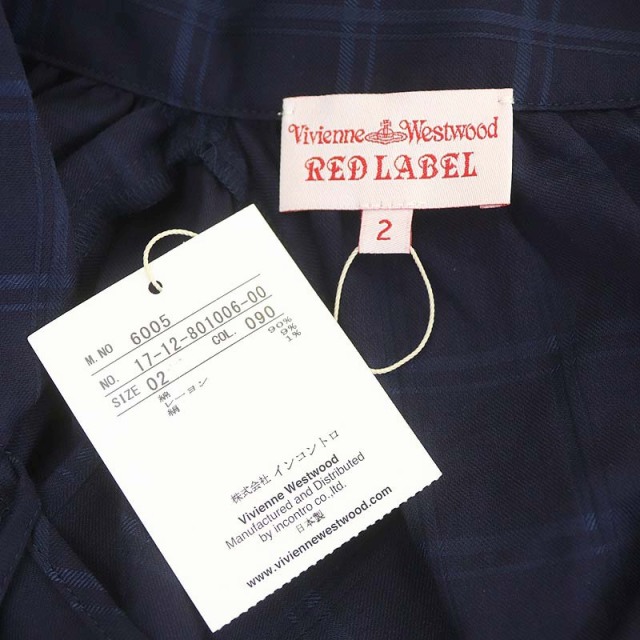 未使用品 ヴィヴィアンウエストウッドレッドレーベル Vivienne 