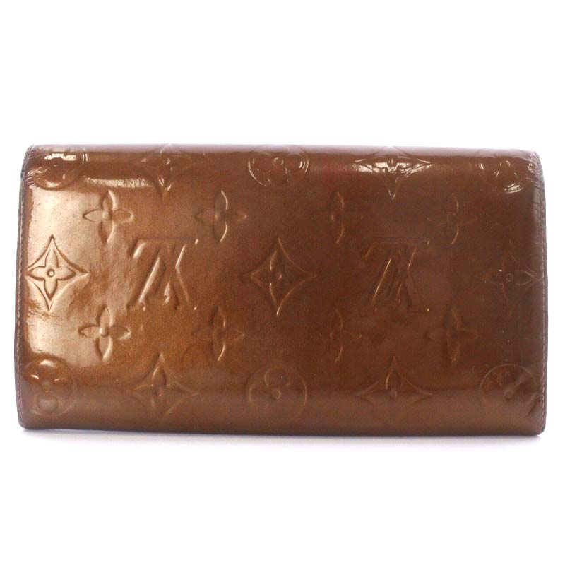 ルイヴィトン LOUIS VUITTON モノグラム ヴェルニ ポルトモネクレディ 