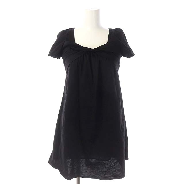 BURBERRY BLUE LABELリボンカットソー黒　38 BURBERRY BLUE LABELリボンカットソー黒38