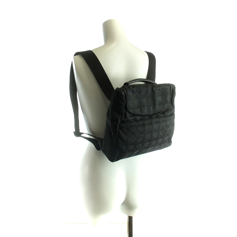 シャネル CHANEL ニュートラベルライン リュックサック ショルダー 