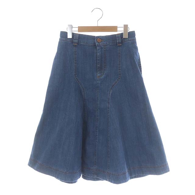 未使用品 シーバイクロエ SEE BY CHLOE デニムスカート フレア  