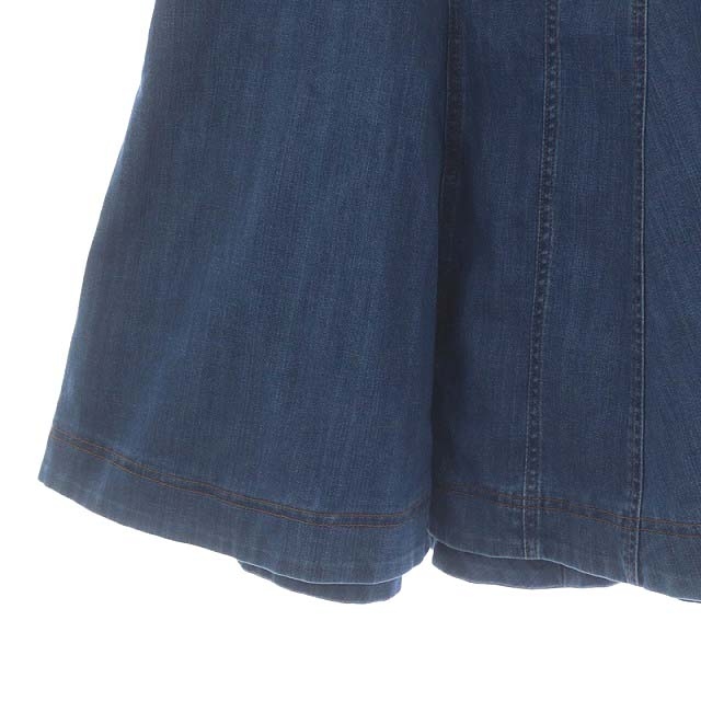 未使用品 シーバイクロエ SEE BY CHLOE デニムスカート フレア 膝丈 38 