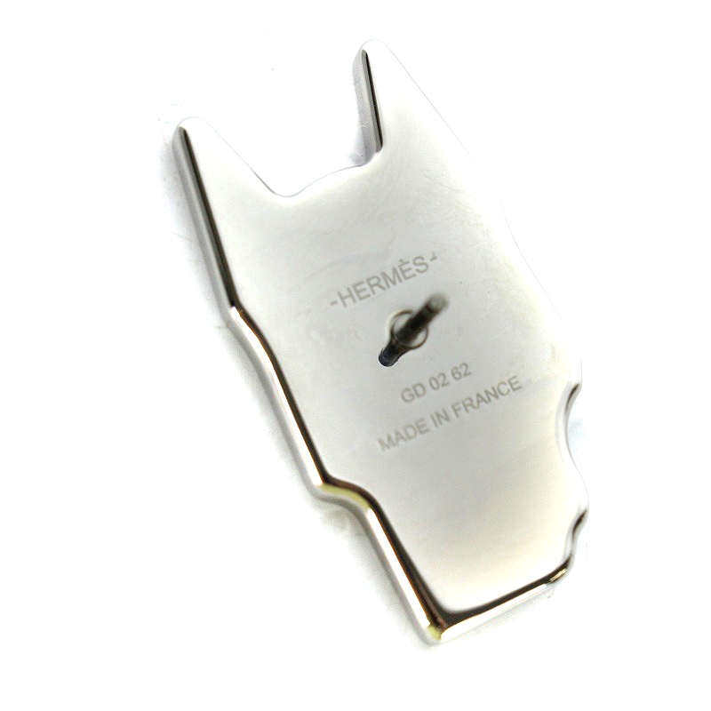 エルメス HERMES Cheval Masque シュヴァル マスクバッジ ピンバッジ  