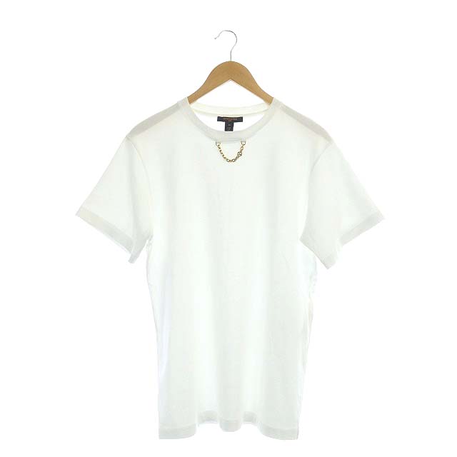 ルイヴィトン LOUIS VUITTON 22AW チェーンディテールTシャツ  