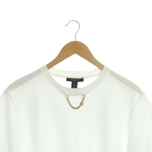 ルイヴィトン LOUIS VUITTON 22AW チェーンディテールTシャツ 