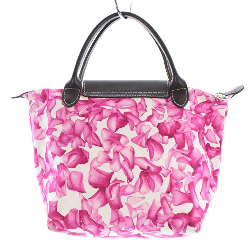 ロンシャン LONGCHAMP フラワープリントトートバッグ ミニ ロンシャン LONGCHAMP フラワープリントトートバッグ ミニ